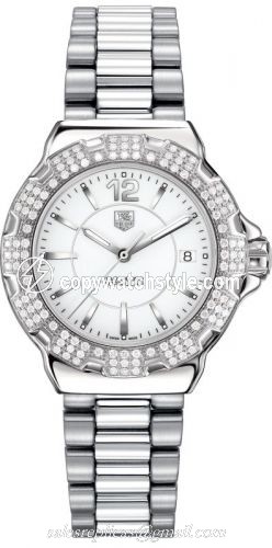 TAG Heuer Formula 1 Quartz 37 Stainless Steel / Diamond / White / Bracelet WAH1218.BA0852 TAG Heuer Formula 1 Quartz 37 Stainless Steel / Diamond / White / Bracelet WAH1218.BA0852