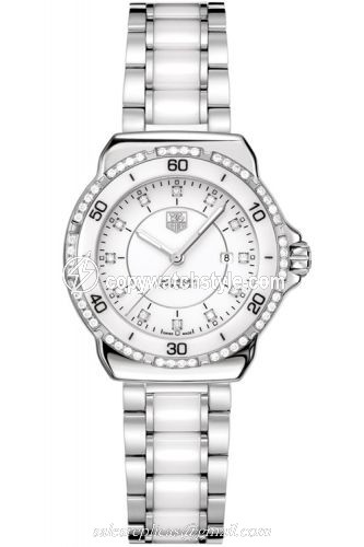 TAG Heuer Formula 1 32 Stainless Steel / Diamond / White / Bracelet WAH1313.BA0868 TAG Heuer Formula 1 32 Stainless Steel / Diamond / White / Bracelet WAH1313.BA0868