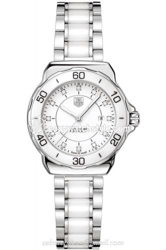 TAG Heuer Formula 1 32 Stainless Steel / White - Diamond / Bracelet WAH1315.BA0868 TAG Heuer Formula 1 32 Stainless Steel / White - Diamond / Bracelet WAH1315.BA0868