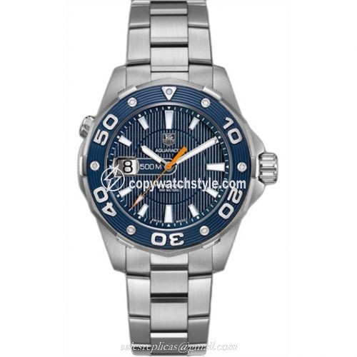 TAG Heuer Aquaracer 500M Quartz 43 Stainless Steel / Blue / Bracelet WAJ1112.BA0870