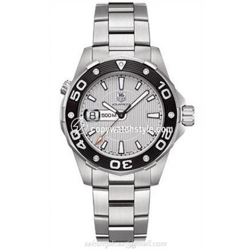 TAG Heuer Aquaracer 500M Calibre 5 43 Stainless Steel / Silver / Bracelet WAJ2111.BA0870 TAG Heuer Aquaracer 500M Calibre 5 43 Stainless Steel / Silver / Bracelet WAJ2111.BA0870