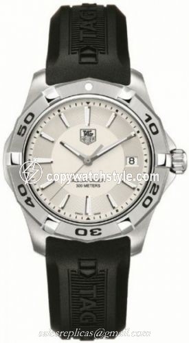 TAG Heuer Aquaracer 300M Quartz 39 Stainless Steel / Silver / Rubber WAP1111.FT6029 TAG Heuer Aquaracer 300M Quartz 39 Stainless Steel / Silver / Rubber WAP1111.FT6029
