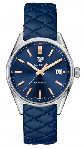 TAG Heuer Carrera Quartz 39 Stainless Steel / Blue WAR1112.FC6391 TAG Heuer Carrera Quartz 39 Stainless Steel / Blue WAR1112.FC6391