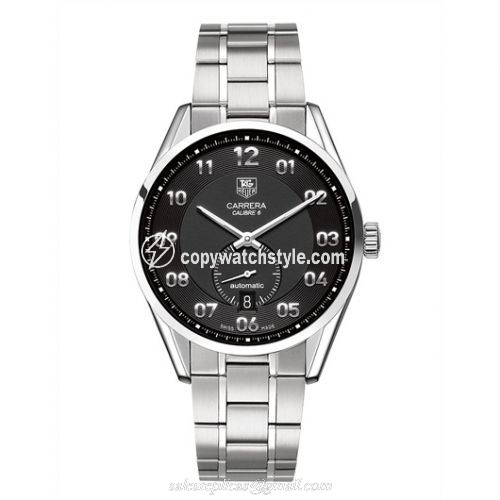TAG Heuer Carrera Calibre 6 39 Stainless Steel / Black / Bracelet WAR2110.BA0787