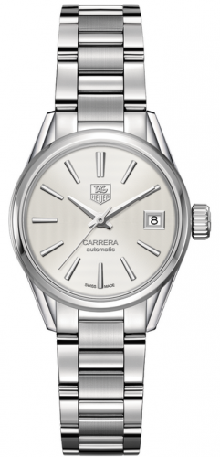 TAG Heuer Carrera Calibre 9 28 Stainless Steel / Silver / Bracelet WAR2416.BA0776 TAG Heuer Carrera Calibre 9 28 Stainless Steel / Silver / Bracelet WAR2416.BA0776