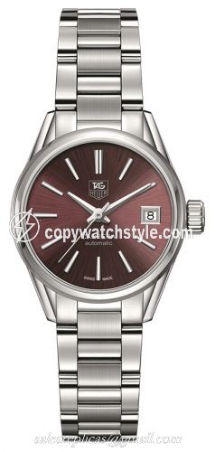 TAG Heuer Carrera Calibre 9 28 Stainless Steel / Red / Bracelet WAR2417.BA0776