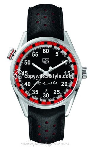 TAG Heuer Carrera Calibre 5 Ring Master 43 Stainless Steel / Tribute to Muhammad Ali WAR2A11.FC6337 TAG Heuer Carrera Calibre 5 Ring Master 43 Stainless Steel / Tribute to Muhammad Ali WAR2A11.FC6337