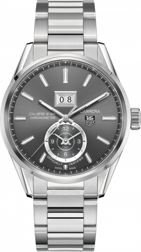 TAG Heuer Carrera Calibre 8 41 Stainless Steel / Grey / Bracelet WAR5012.BA0723