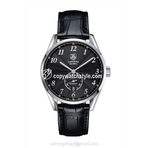 TAG Heuer Carrera Calibre 6 39 Heritage Stainless Steel / Black / Alligator WAS2110.FC6180 TAG Heuer Carrera Calibre 6 39 Heritage Stainless Steel / Black / Alligator WAS2110.FC6180