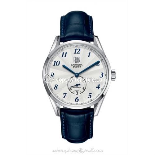 TAG Heuer Carrera Calibre 6 39 Heritage Stainless Steel / Silver / Alligator WAS2111.FC6293 TAG Heuer Carrera Calibre 6 39 Heritage Stainless Steel / Silver / Alligator WAS2111.FC6293