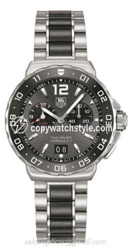TAG Heuer Formula 1 Alarm 42 Stainless Steel / Grey / Bracelet WAU111C.BA0869 TAG Heuer Formula 1 Alarm 42 Stainless Steel / Grey / Bracelet WAU111C.BA0869