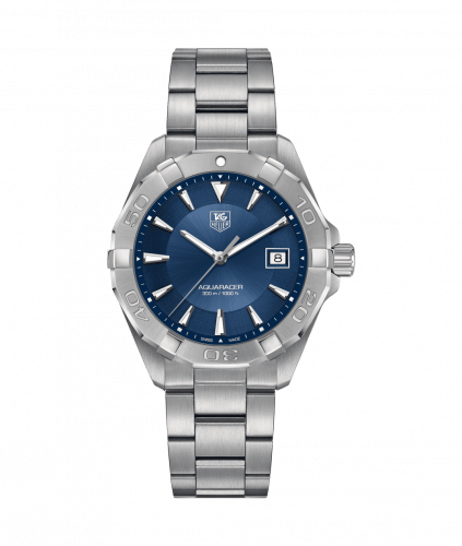 TAG Heuer Aquaracer 300M Quartz 40.5 Stainless Steel / Blue / Bracelet WAY1112.BA0928 TAG Heuer Aquaracer 300M Quartz 40.5 Stainless Steel / Blue / Bracelet WAY1112.BA0928