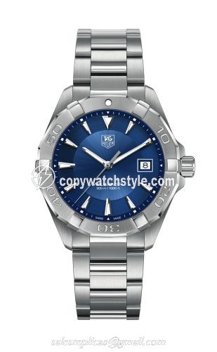 TAG Heuer Aquaracer 300M Quartz 40.5 Stainless Steel / Blue / Bracelet WAY1112.BA0910 TAG Heuer Aquaracer 300M Quartz 40.5 Stainless Steel / Blue / Bracelet WAY1112.BA0910