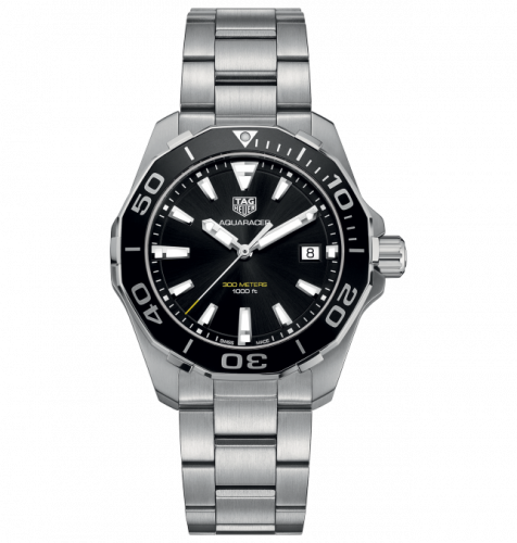 TAG Heuer Aquaracer 300M Quartz 40.5 Stainless Steel / Black / Steel WAY111A.BA0928