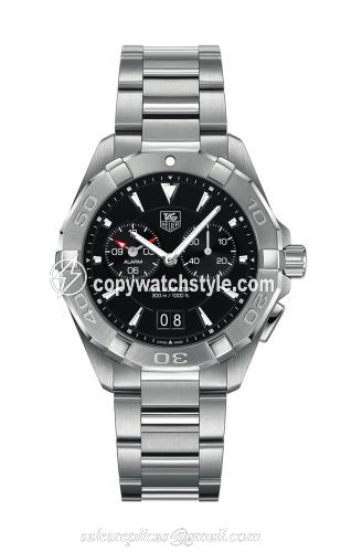 TAG Heuer Aquaracer 300M Alarm 40.5 Stainless Steel / Black / Bracelet WAY111Z.BA0910 TAG Heuer Aquaracer 300M Alarm 40.5 Stainless Steel / Black / Bracelet WAY111Z.BA0910