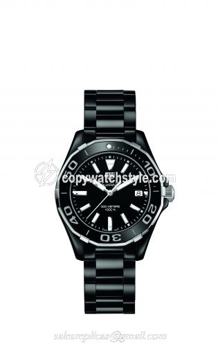 TAG Heuer Aquaracer 300M 35 Ceramic / Black / Bracelet WAY1390.BH0716 TAG Heuer Aquaracer 300M 35 Ceramic / Black / Bracelet WAY1390.BH0716