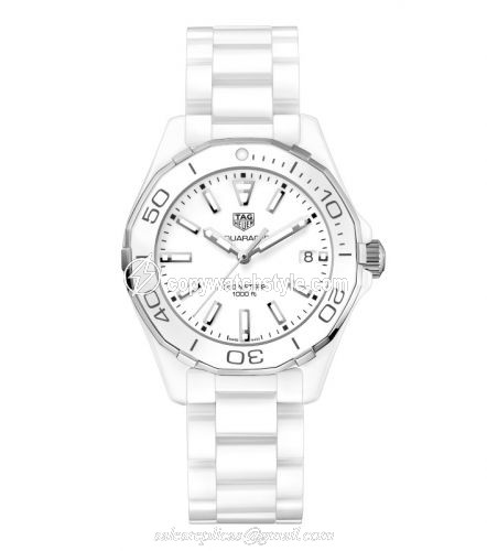 TAG Heuer Aquaracer 300M 35 Ceramic / White / Bracelet WAY1391.BH0717 TAG Heuer Aquaracer 300M 35 Ceramic / White / Bracelet WAY1391.BH0717