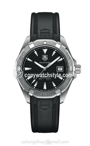 TAG Heuer Aquaracer 300M Calibre 5 40.5 Stainless Steel / Black / Rubber WAY2110.FT8021