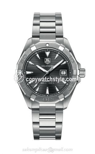TAG Heuer Aquaracer 300M Calibre 5 40.5 Stainless Steel / Grey / Bracelet WAY2113.BA0910 TAG Heuer Aquaracer 300M Calibre 5 40.5 Stainless Steel / Grey / Bracelet WAY2113.BA0910