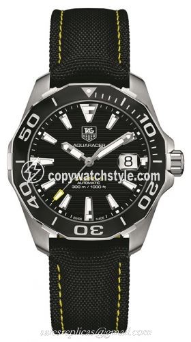 TAG Heuer Aquaracer 300M Calibre 5 41 Stainless Steel / Black / Nylon WAY211A.FC6362 TAG Heuer Aquaracer 300M Calibre 5 41 Stainless Steel / Black / Nylon WAY211A.FC6362