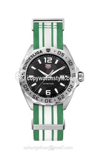 TAG Heuer Formula 1 Quartz 43 Stainless Steel / Bundesliga WAZ1013.BC0890 TAG Heuer Formula 1 Quartz 43 Stainless Steel / Bundesliga WAZ1013.BC0890