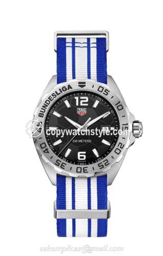 TAG Heuer Formula 1 Quartz 43 Stainless Steel / Bundesliga WAZ1013.BC0894