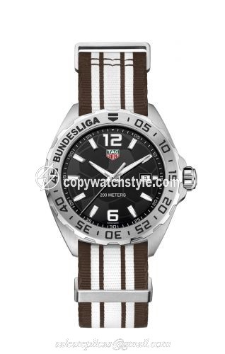 TAG Heuer Formula 1 Quartz 43 Stainless Steel / Bundesliga WAZ1013.BC0900