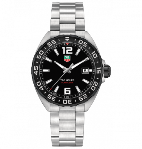 TAG Heuer Formula 1 Quartz 41 Stainless Steel / Black / Bracelet WAZ1110.BA0875