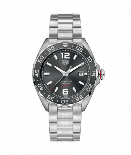 TAG Heuer Formula 1 Calibre 5 43 Stainless Steel / Grey / Bracelet WAZ2011.BA0842