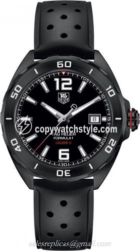 TAG Heuer Formula 1 Calibre 5 41 PVD / Black / Rubber WAZ2115.FT8023 TAG Heuer Formula 1 Calibre 5 41 PVD / Black / Rubber WAZ2115.FT8023