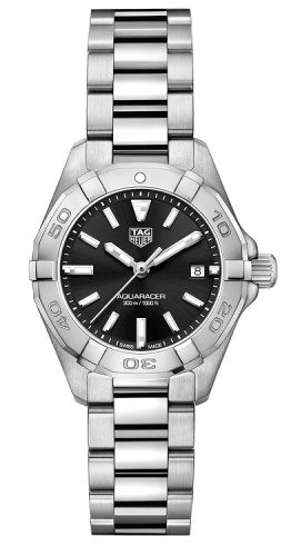 TAG Heuer Aquaracer 300M Quartz 27 Stainless Steel / Black / Bracelet WBD1410BA0741 TAG Heuer Aquaracer 300M Quartz 27 Stainless Steel / Black / Bracelet WBD1410BA0741