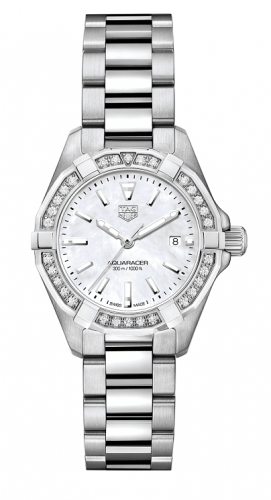 TAG Heuer Aquaracer 300M Quartz 27 Stainless Steel / Diamond / MOP / Bracelet WBD1413.BA0741 TAG Heuer Aquaracer 300M Quartz 27 Stainless Steel / Diamond / MOP / Bracelet WBD1413.BA0741