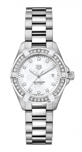 TAG Heuer Aquaracer 300M Quartz 27 Stainless Steel / Diamond / MOP - Diamond / Bracelet WBD1415.BA0741 TAG Heuer Aquaracer 300M Quartz 27 Stainless Steel / Diamond / MOP - Diamond / Bracelet WBD1415.BA0741