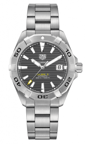 TAG Heuer Aquaracer 300M Calibre 5 Automatic 41 Stainless Steel / Grey / Bracelet WBD2113.BA0928