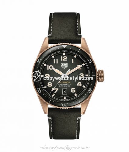 TAG Heuer Autavia Calibre 5 Bronze / Green WBE5190.FC8268