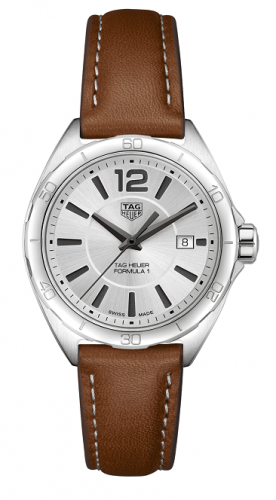 TAG Heuer Formula 1 Quartz 35 Stainless Steel / Silver / Calf WBJ1311.FC8237 TAG Heuer Formula 1 Quartz 35 Stainless Steel / Silver / Calf WBJ1311.FC8237