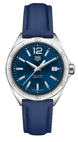TAG Heuer Formula 1 Quartz 35 Stainless Steel / Blue / Calf WBJ1312.FC8231 TAG Heuer Formula 1 Quartz 35 Stainless Steel / Blue / Calf WBJ1312.FC8231