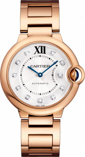Cartier Ballon Blue de Cartier 36 Automatic Pink Gold / Diamond / Bracelet WE902026 Cartier Ballon Blue de Cartier 36 Automatic Pink Gold / Diamond / Bracelet WE902026