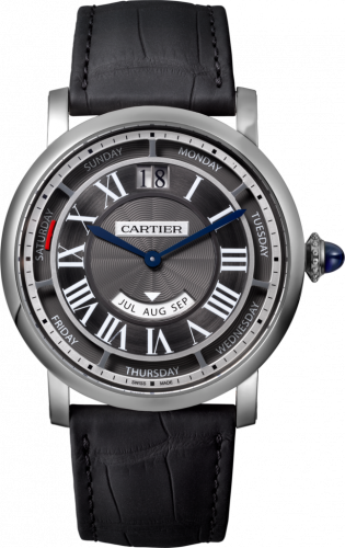 Cartier Rotonde de Cartier 40 Annual Calendar White Gold / Grey WHRO0003 Cartier Rotonde de Cartier 40 Annual Calendar White Gold / Grey WHRO0003
