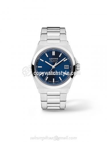 Wempe Glashutte I/SA Iron Walker Quartz Women Blue WI000003 Wempe Glashutte I/SA Iron Walker Quartz Women Blue WI000003