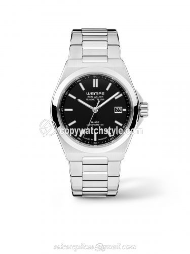 Wempe Glashutte I/SA Iron Walker Quartz Men Black WI000005 Wempe Glashutte I/SA Iron Walker Quartz Men Black WI000005