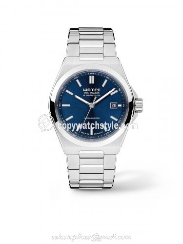 Wempe Glashutte I/SA Iron Walker Automatic Men Blue WI100006 Wempe Glashutte I/SA Iron Walker Automatic Men Blue WI100006