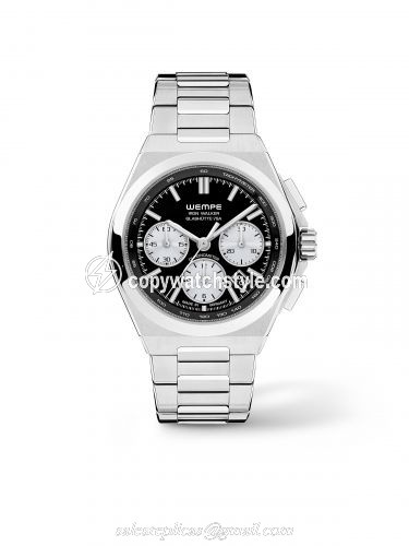 Wempe Glashutte I/SA Iron Walker Automatic Chronograph Black WI300001 Wempe Glashutte I/SA Iron Walker Automatic Chronograph Black WI300001
