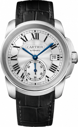 Cartier Calibre de Cartier 38 Stainless Steel / Silver WSCA0003