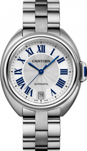 Cartier Cle de Cartier 35 Stainless Steel / Silver / Bracelet WSCL0006 Cartier Cle de Cartier 35 Stainless Steel / Silver / Bracelet WSCL0006