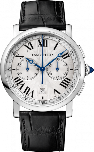 Cartier Rotonde de Cartier Chronograph Stainless Steel / Silver WSRO0002 Cartier Rotonde de Cartier Chronograph Stainless Steel / Silver WSRO0002