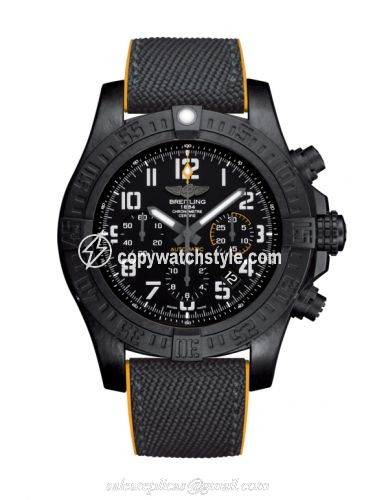 Breitling Avenger Hurricane 45 Breitlight / Volcano Black / Military Rubber / Folding XB0180E41B1S1