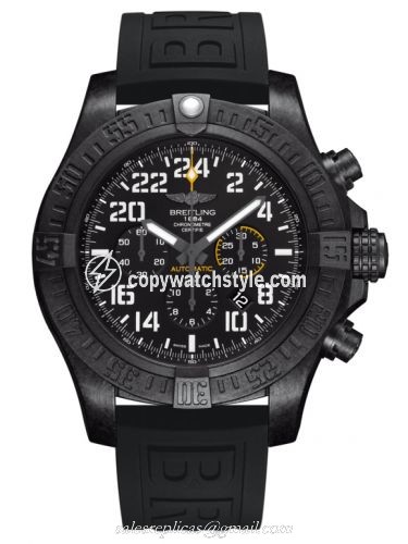 Breitling Avenger Hurricane 24H Breitlight / Volcano Black / Rubber / Pin XB1210E41B1S2 Breitling Avenger Hurricane 24H Breitlight / Volcano Black / Rubber / Pin XB1210E41B1S2
