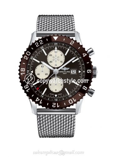 Breitling Chronoliner Stainless Steel / Bronze / Bracelet Y2431033.Q621.152A Breitling Chronoliner Stainless Steel / Bronze / Bracelet Y2431033.Q621.152A